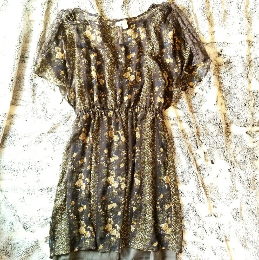 Trendy Chiffon Dress
